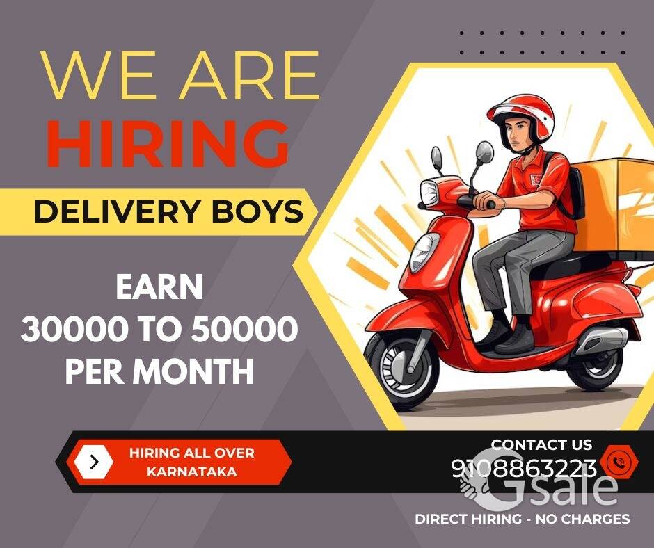 Hiring for delivery executive