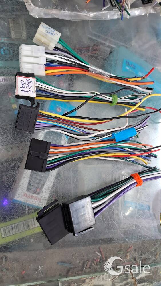 carsterio wire.. sony pioneer Kenwood maruthi kiya renolt lg.. all type carsterio wire conector