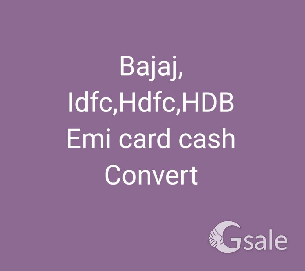 Bajaj Emi Card Convert To Cash