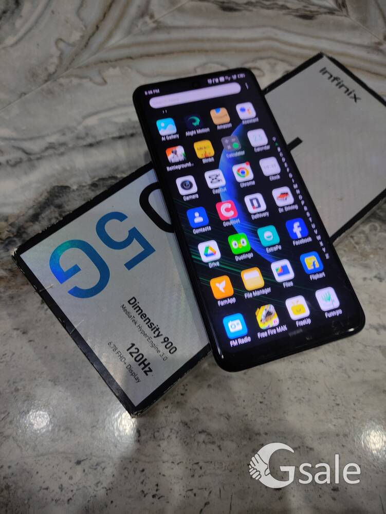 infinix zero 5g 8/128gb 