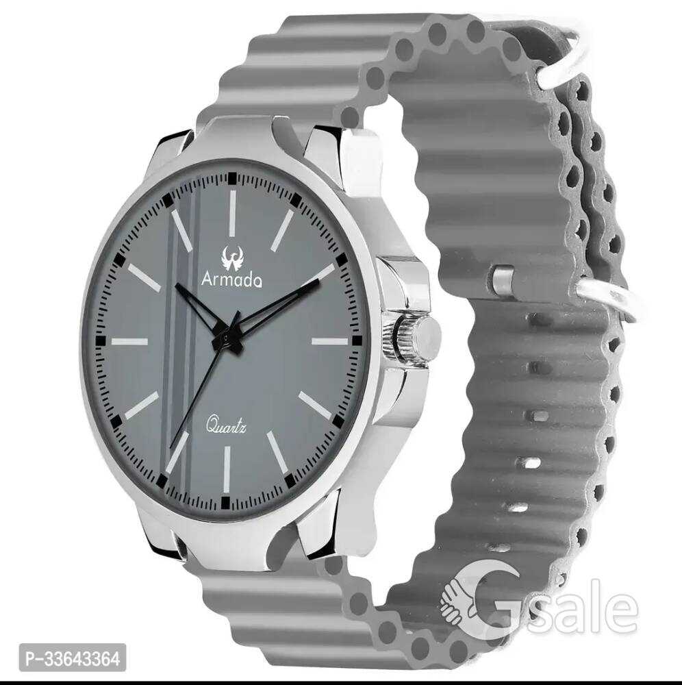grey analog watch 