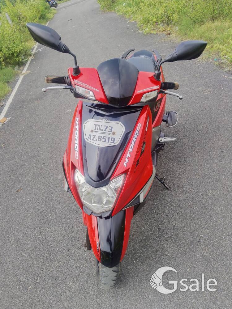 TVS NTORQ,2019 MODEL, BS4 ENGINE, ALLOY WHEELS, DIGITAL METER, DISK BREAK CONTACT: 72001@@99913