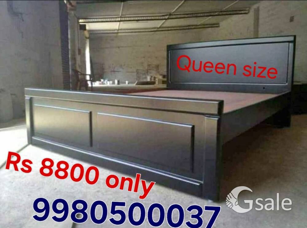 Rs 8800 only Brand new cot Queen size Direct factry sale with wrnty 