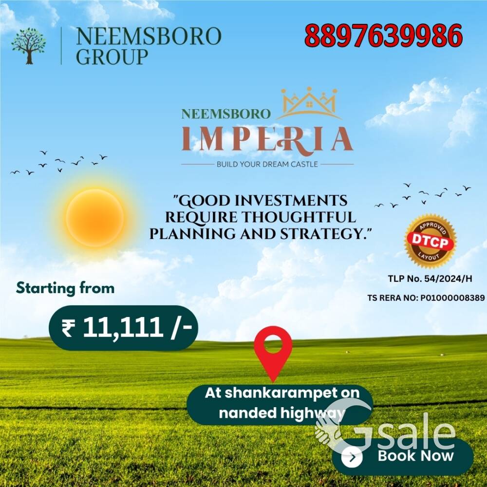 Premium plots for sale 