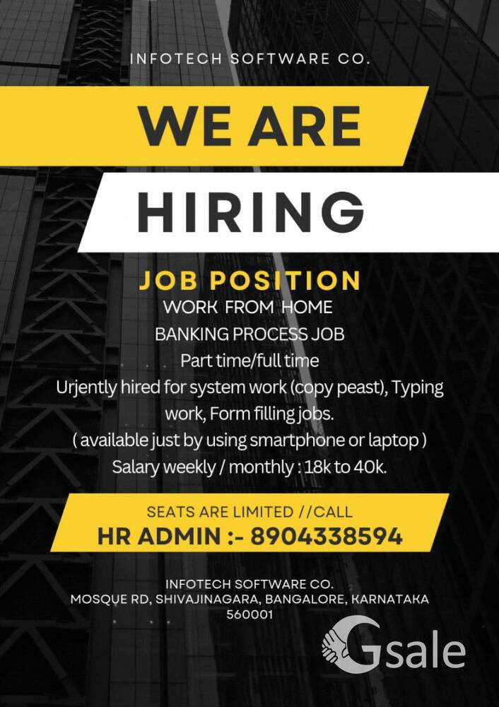 Direct company hiring ( work feom home )
