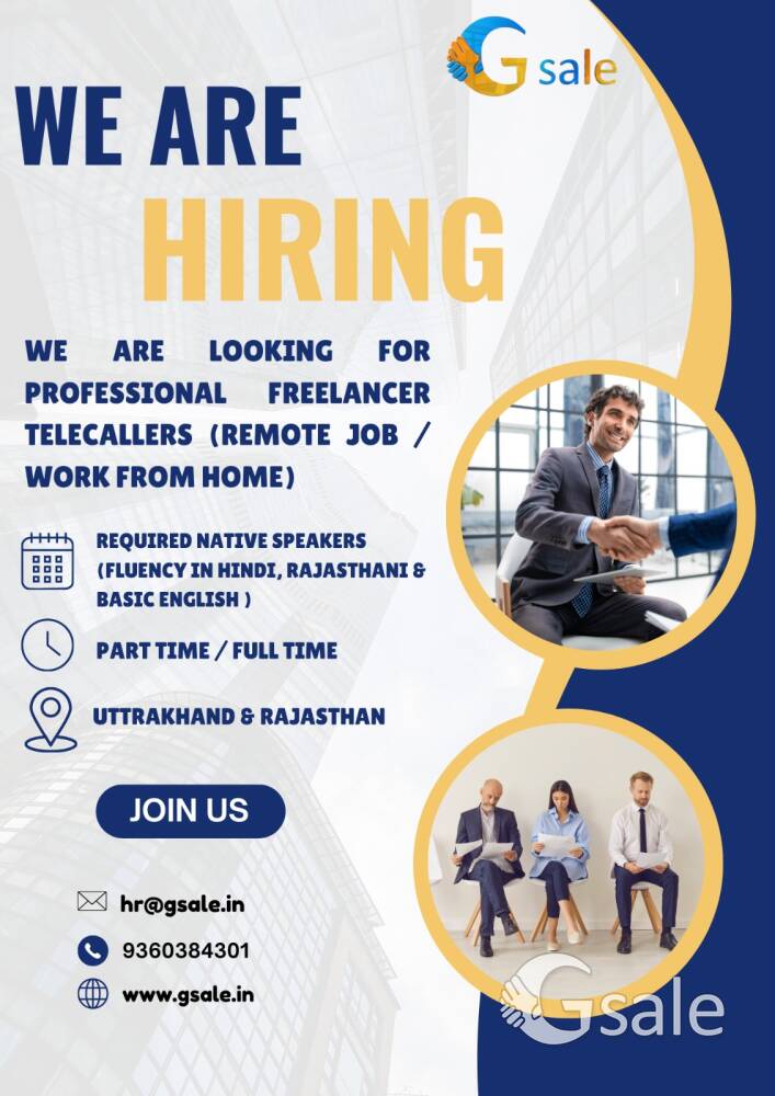 Wanted tellecalling.