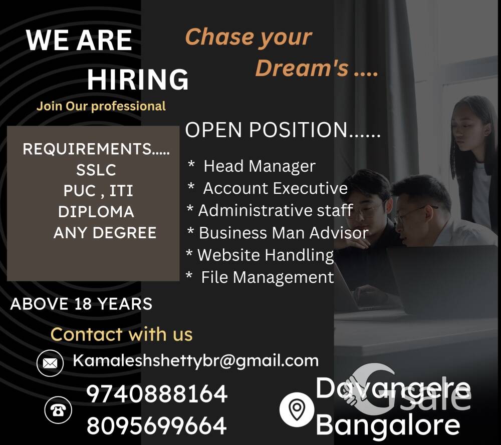 business related work in office 