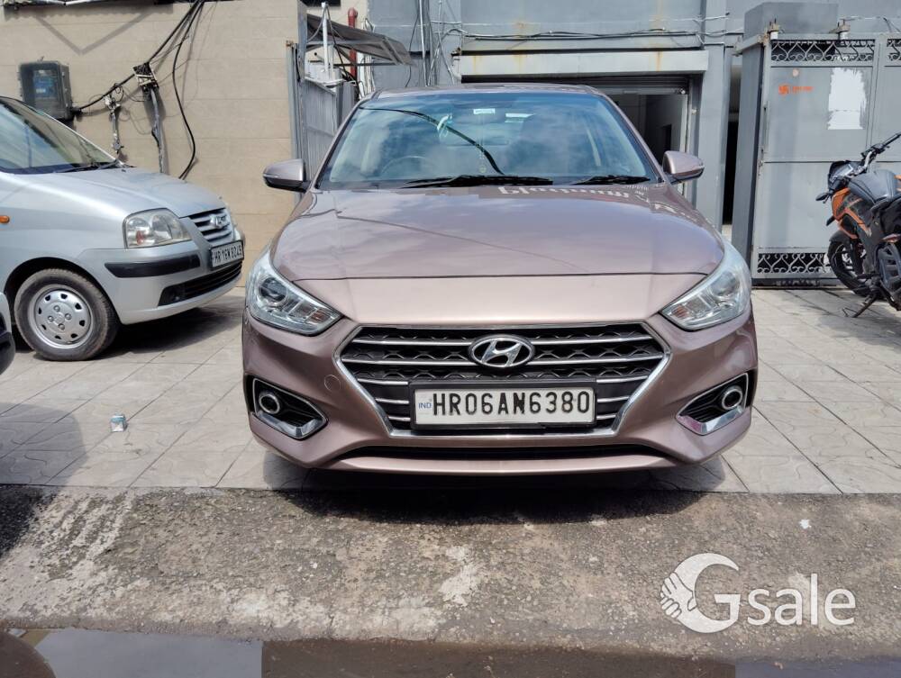 hundai Verna model 2017 SX automatic with sunroof single owner