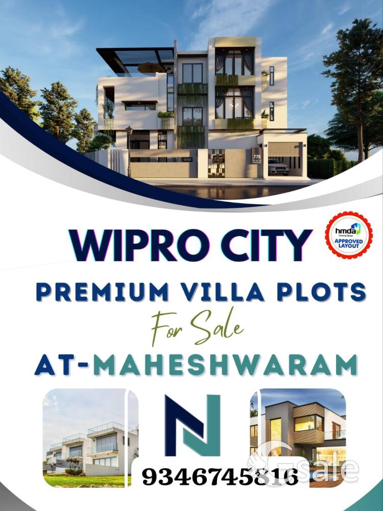 Plots for Sale in Maheshwaram, Hyderabad 9346745816