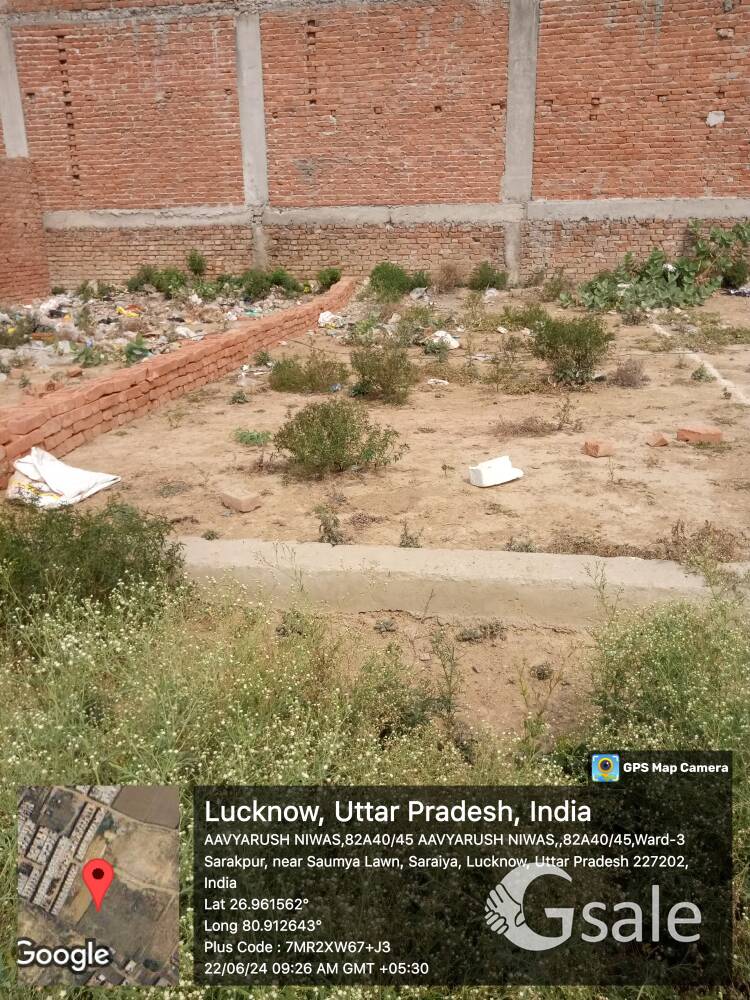 Turant ghar banakar rahne yogy 600sqft plot 
