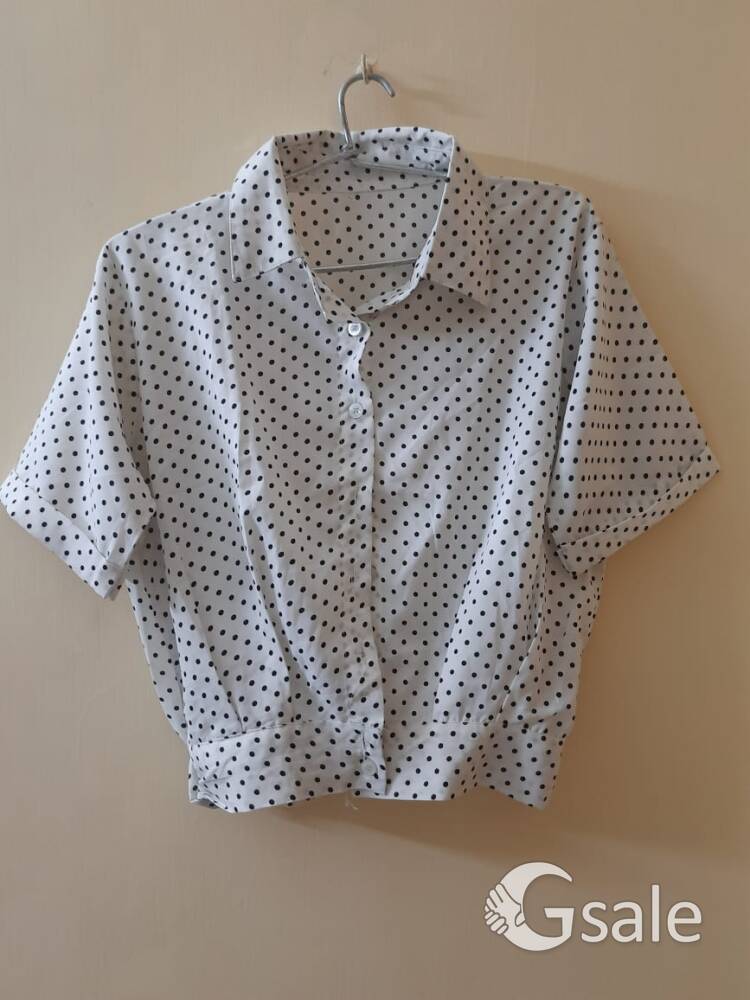 New Collared party wear top