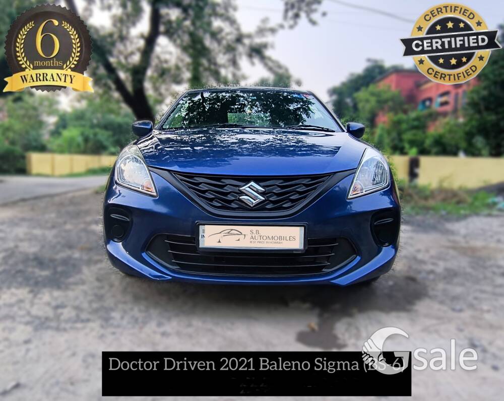 2021 Maruti Suzuki Baleno Sigma (BS-6)
