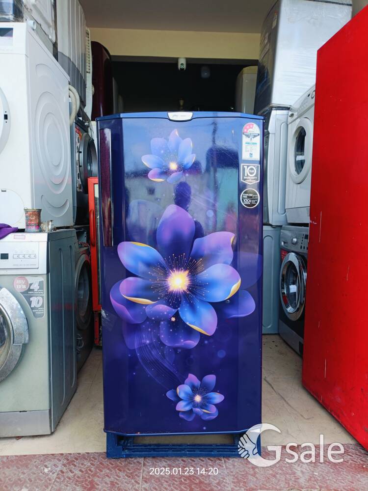 Godrej single door refrigerator 