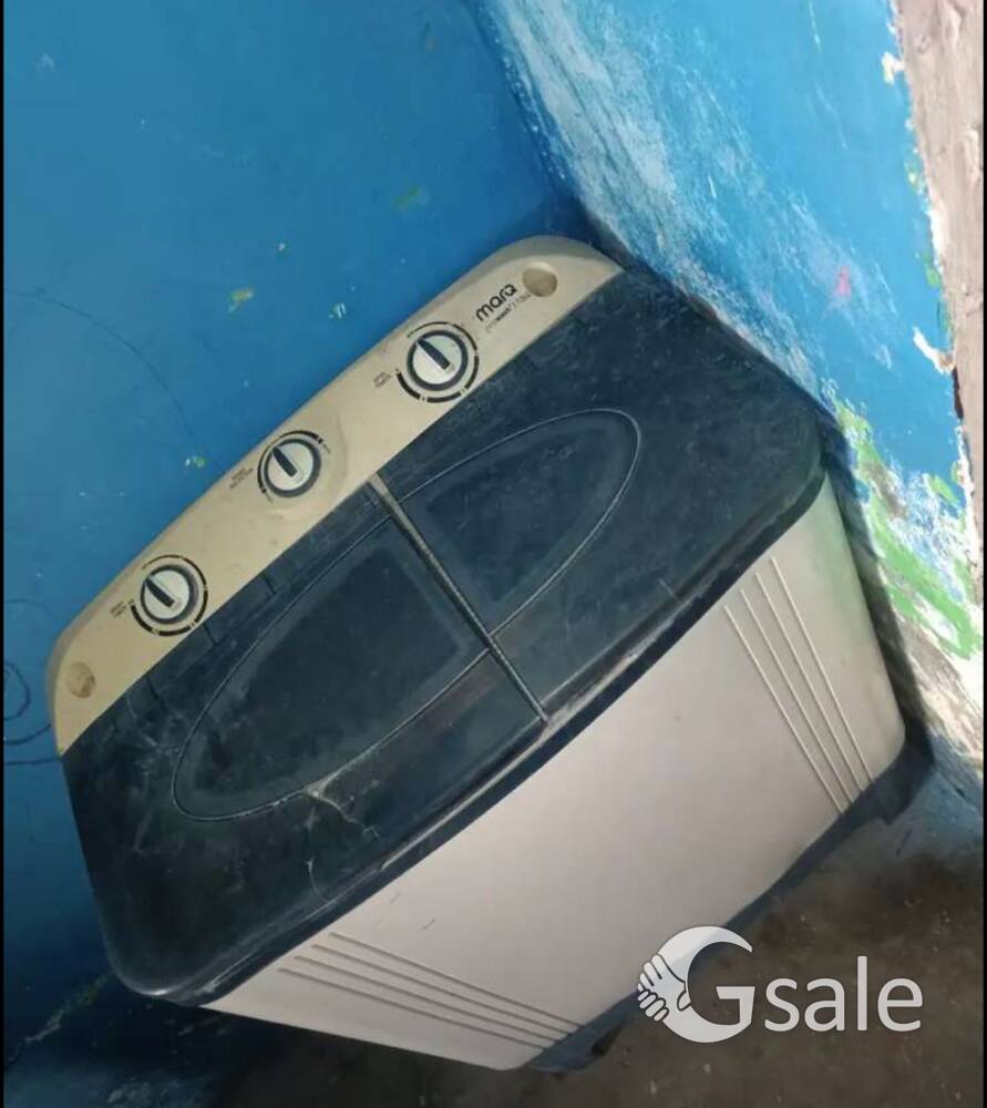 MRQ BRAND 3 YEAR OLD WASHING MACHINE BAS DRY MOTOR APKO THEEK KARBANI PADEGI 