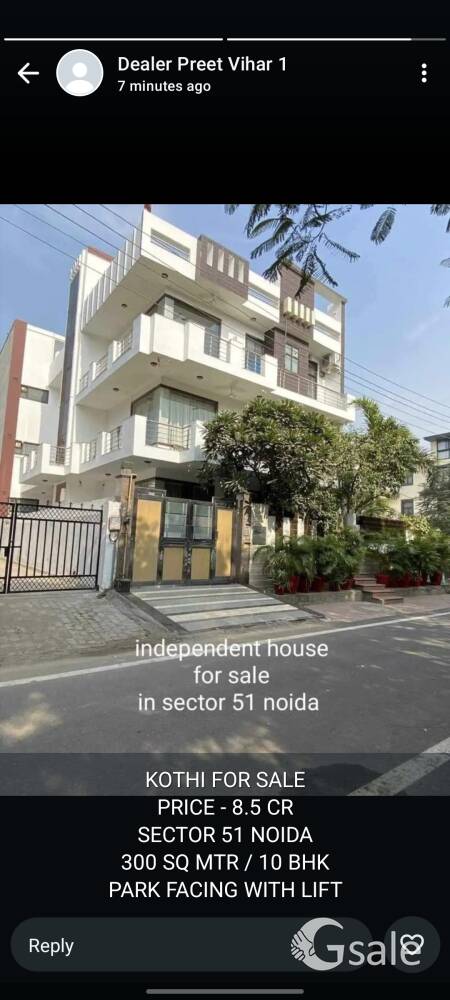 kothi on sale. Noida