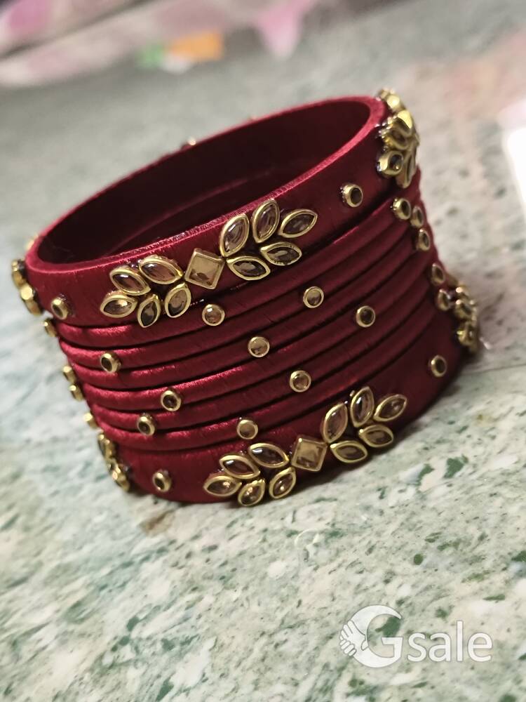 silk thread bangles 