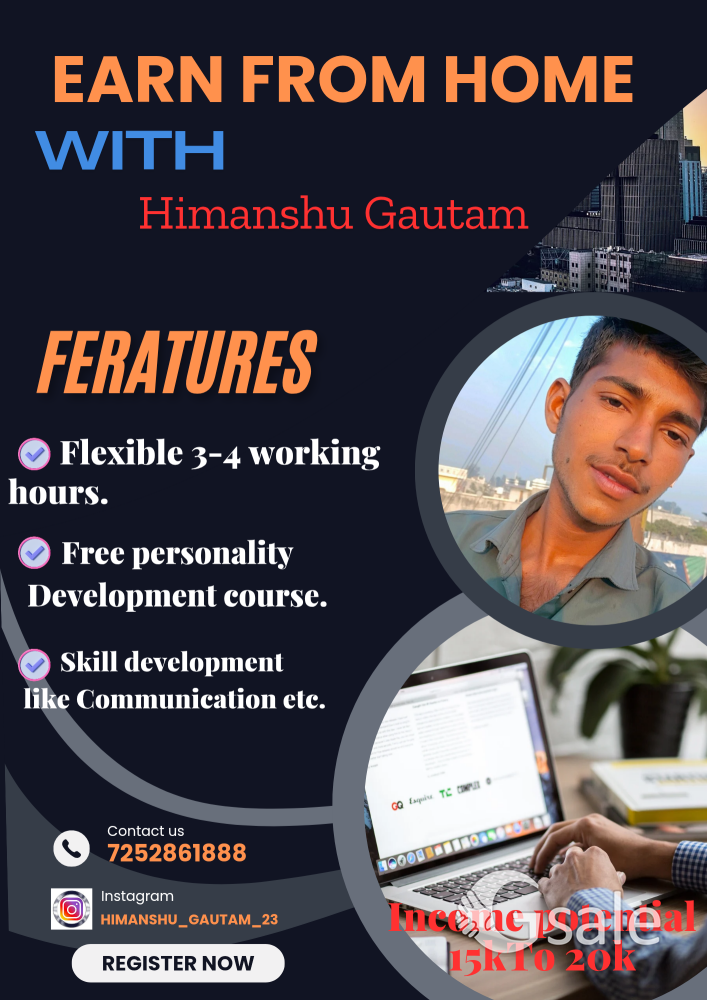 Earn from home 
