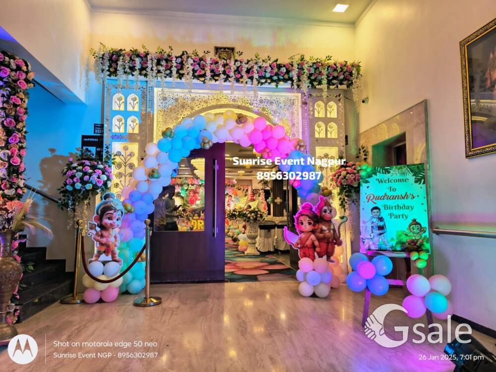 Birthday Event Planner in Nagpur | Birthday Event Organiser in Nagpur | Balloon Decorators in Nagpur