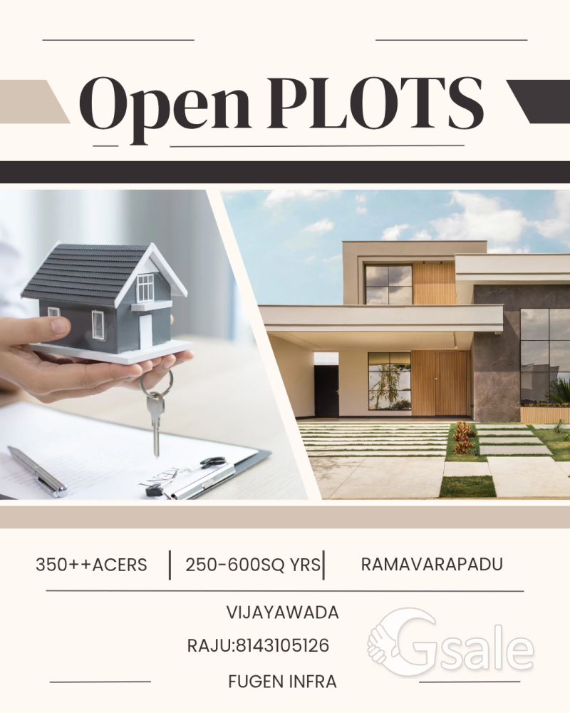 open plots in RAMAVARAPADU 