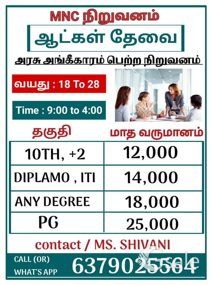 office staff wanted 