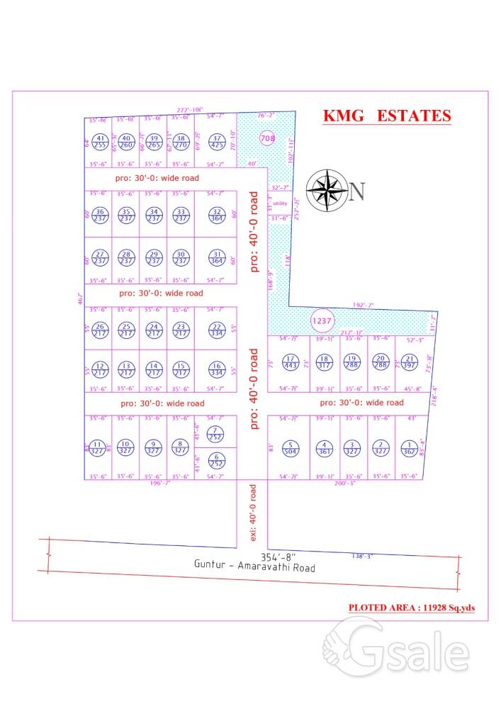 plots for sale in Amaravathi, Nidumukkala, Hill county 