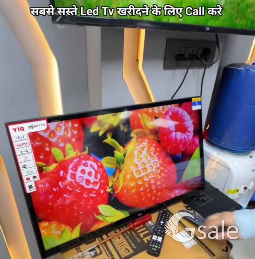 New Led TV 32,40,43,50,55 inch android FullHD 4K Bluetooth Voice Remote warranty 1Year
