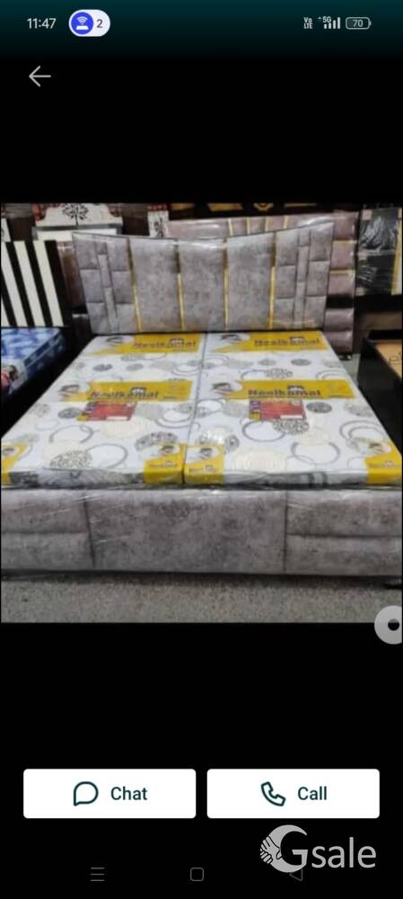 brand new double bed