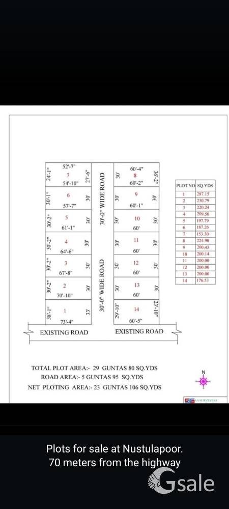 karimnagar to hyderabad hyway 2bitt East and west plots available call me moredetails 7860754215 