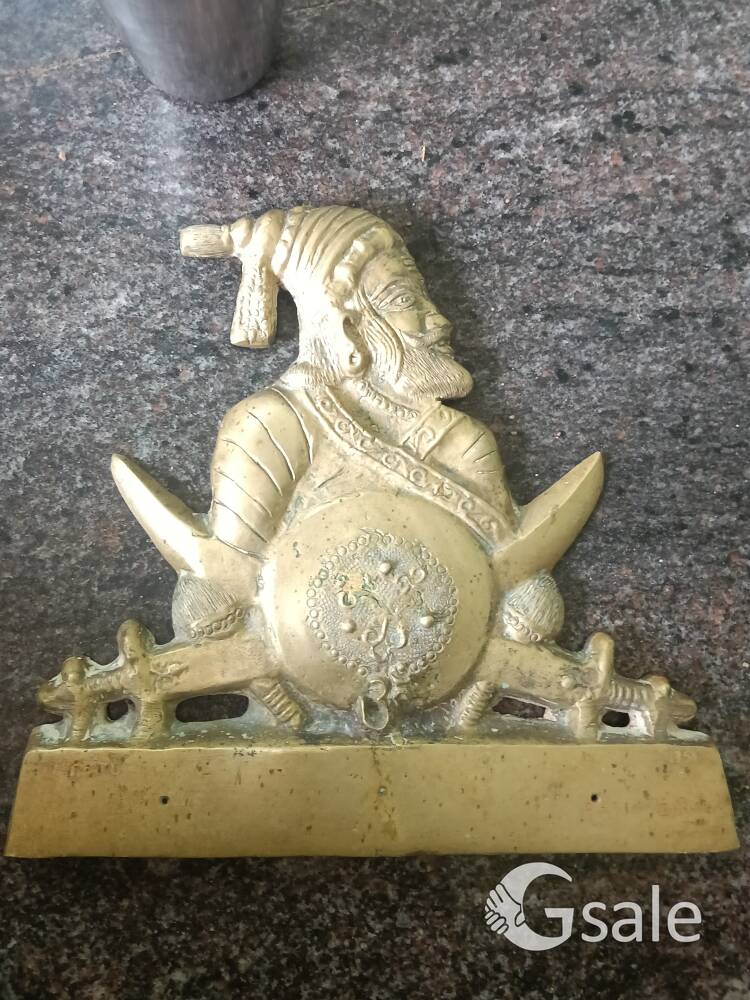chatrapati shivaji maharaj bronze wall hangimg