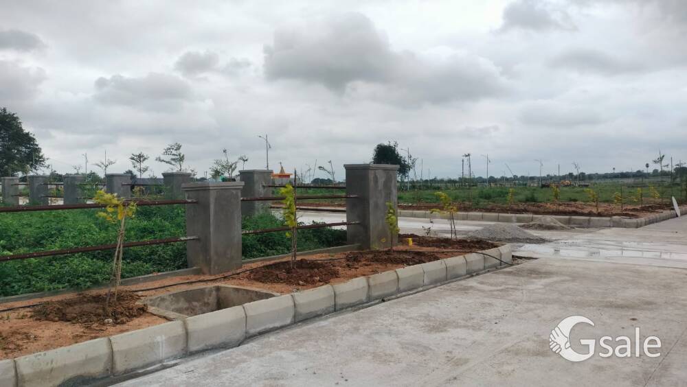 HMDA PLOTS FOR SALE IN GOLLUR WITH BANK LOAN SPOT REGISTRATION