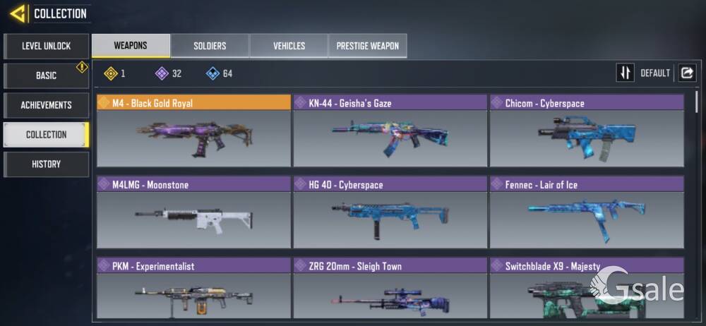 CODM gaming account