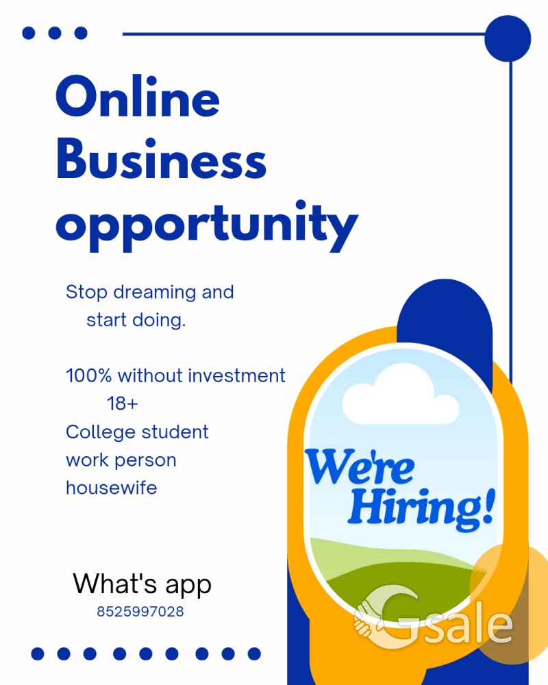 online business opportunity 
