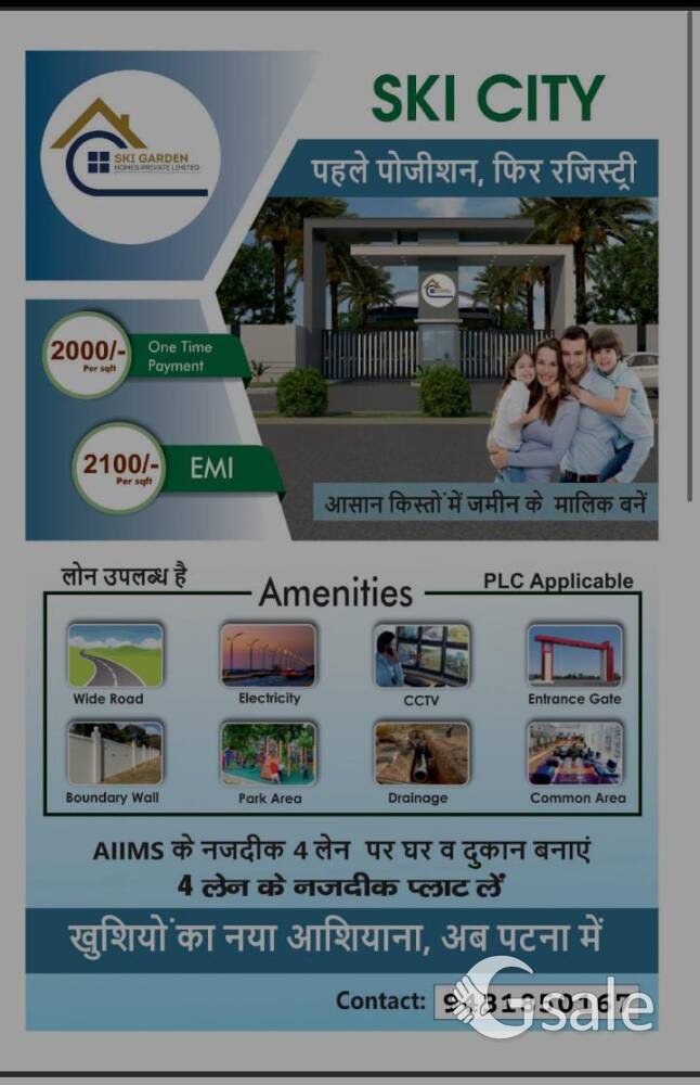 Sale for Plot 