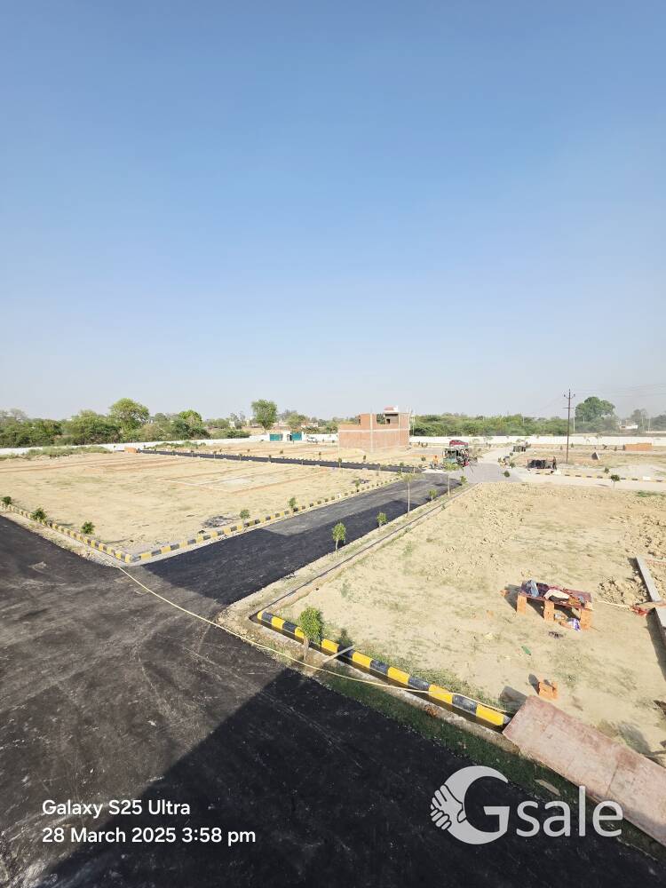 Free hold plot available in lucknow sitapur road jankipuram bakshi ka talab 