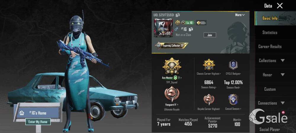 Bgmi or PUBG id selling 