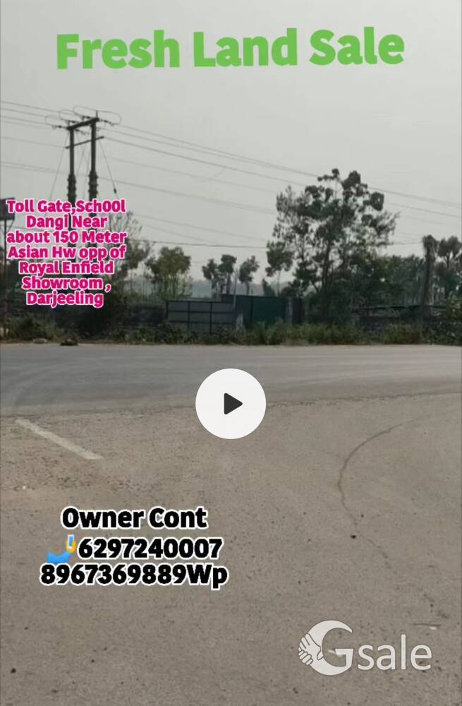 Pure Genaral Record Fresh Land For Sale