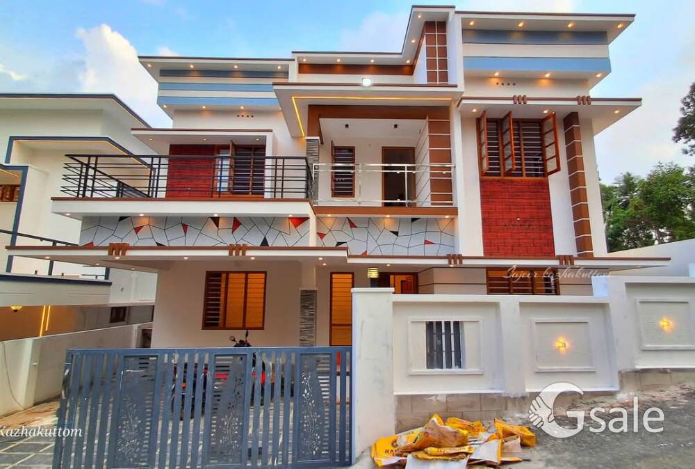 4 BHK House For Sale at Kattaikonam, Kazhakuttom Near Technopark, Trivandrum.