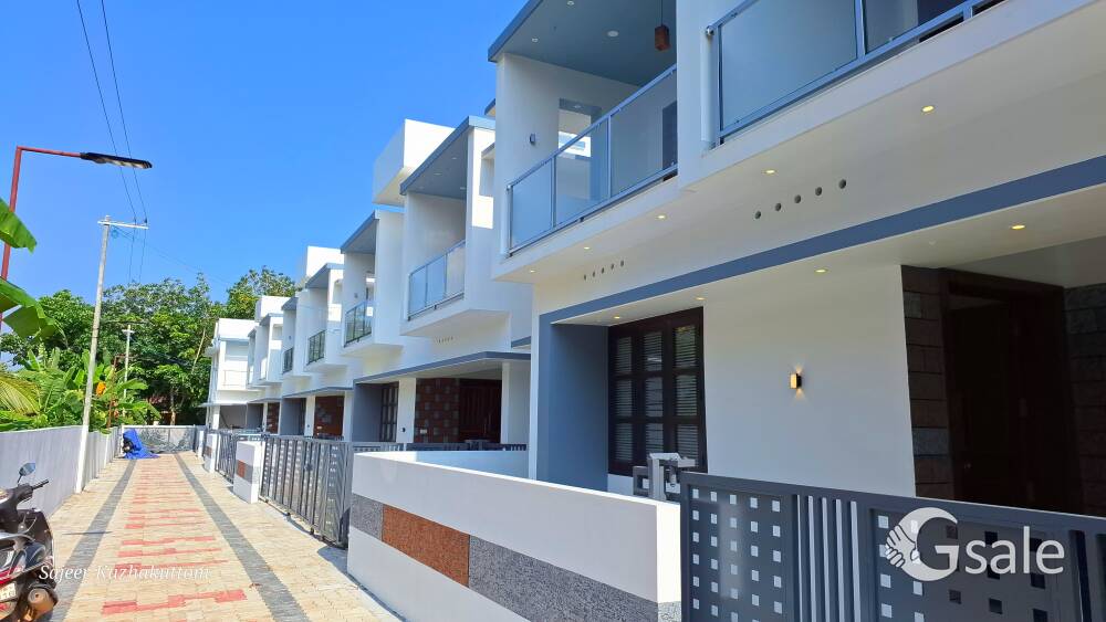 3 BHK New premium Villa for sale at Chanthavila, Kazhakuttom Near Technopark, Trivandrum.