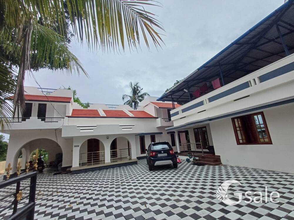 22.25 cents 3000&1200 sqfeet (8 BHK) twins House for sale.