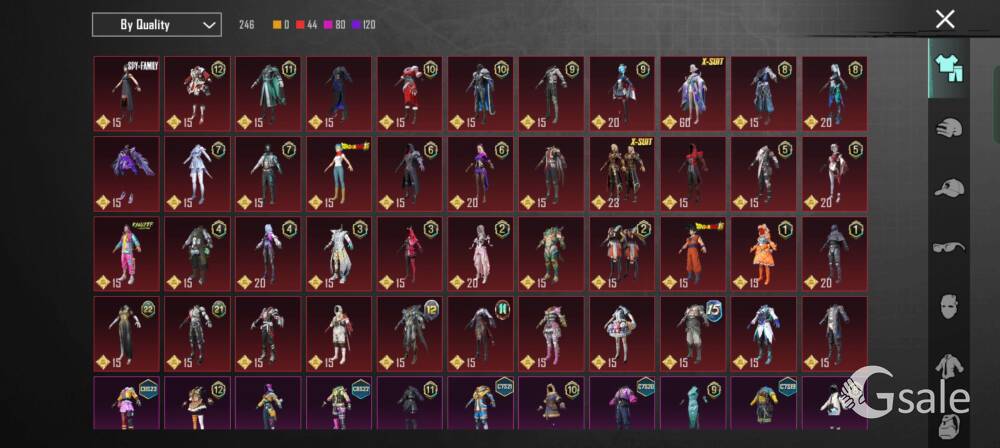 bgmi id level 72