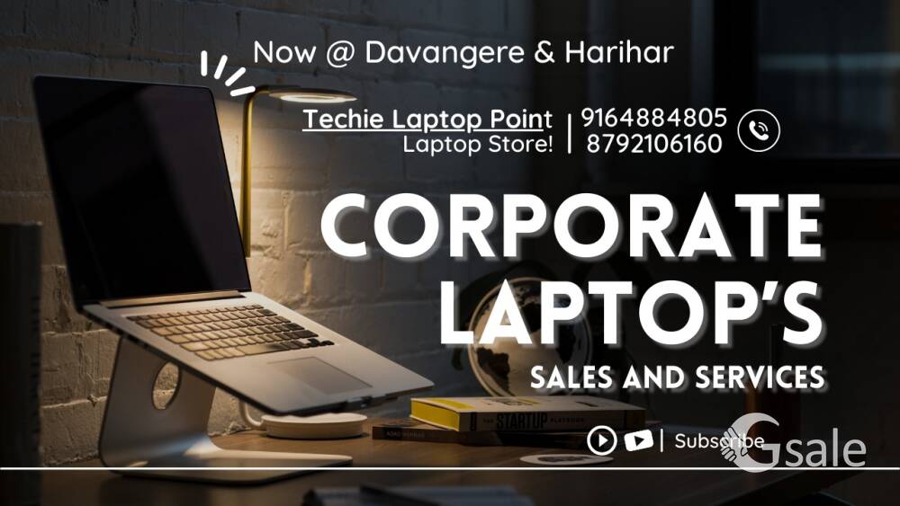 IT Corporate Laptop's -Davangere 
