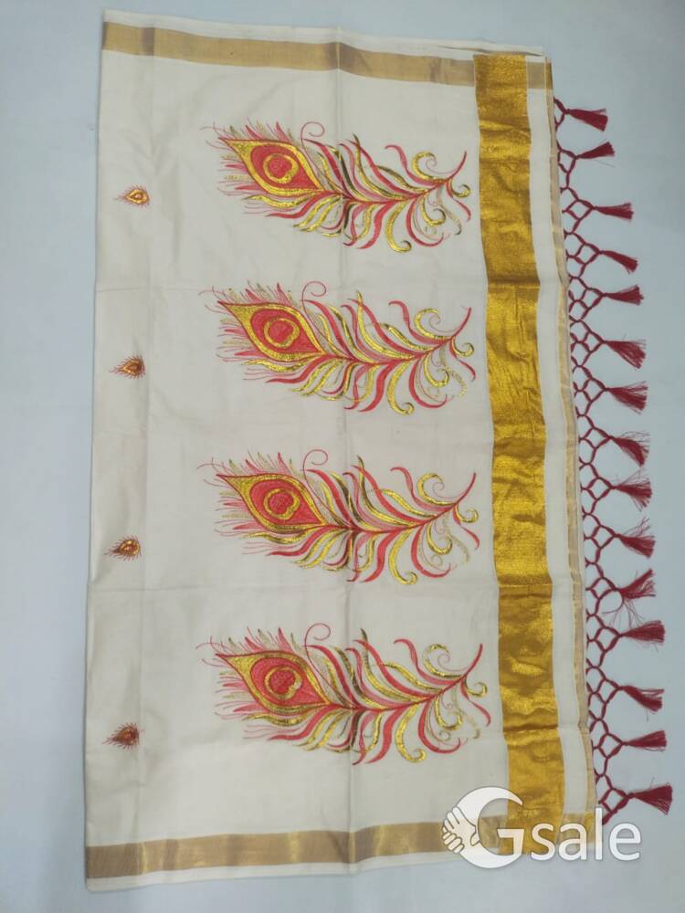kerala traditional saree 