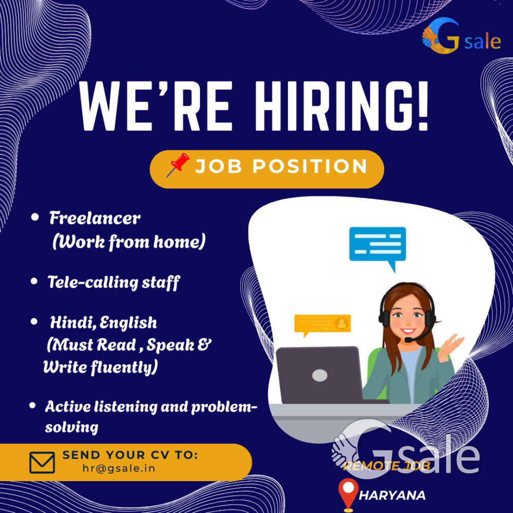Telecalling Freelancer (Work from Home)