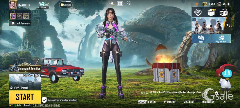 BGMI Account 