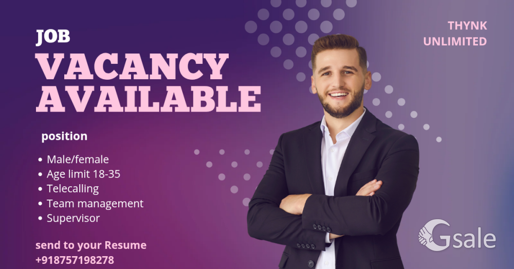 job vacancy available 