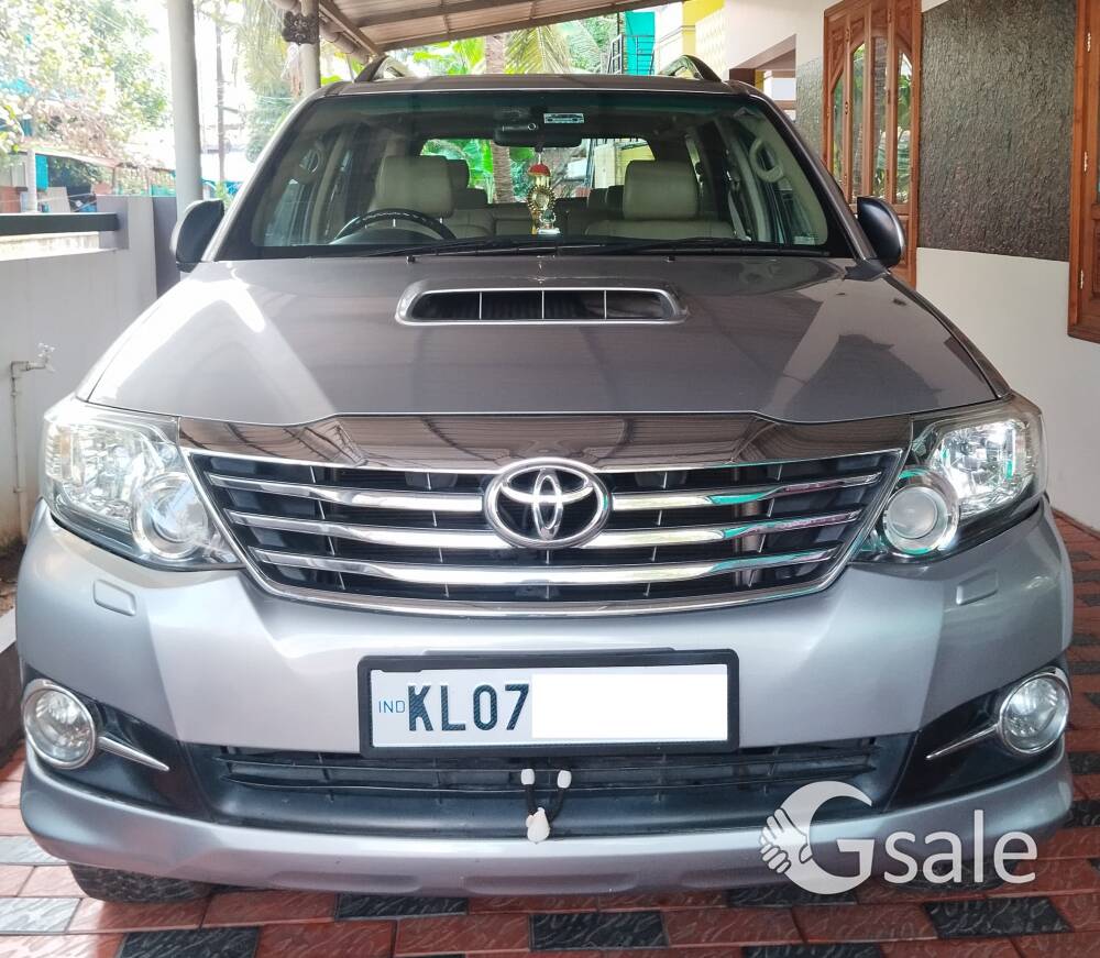 2015 Toyota Fortuner 4/2 Manual Re Registration 