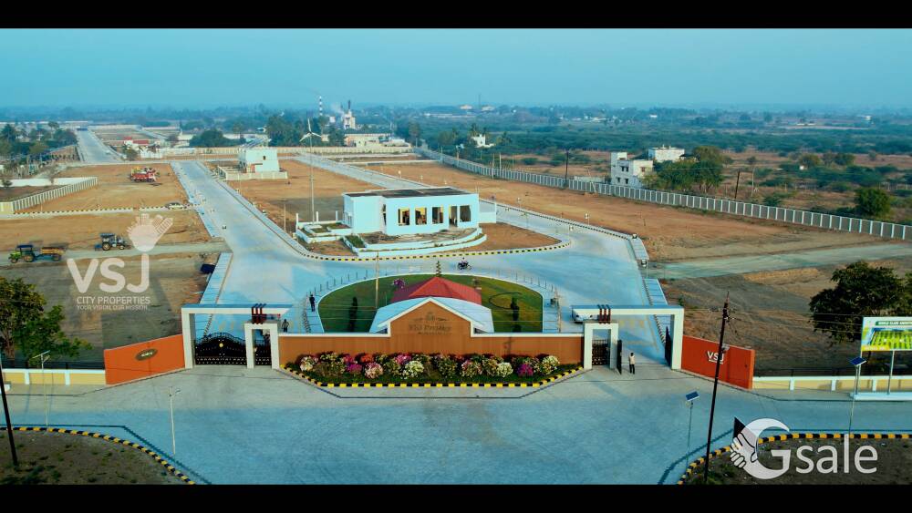 On Road plot sale Near Panjappur New Bus stand 