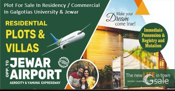 +91-9625162358 Plots for Sale in Galgotias College Greater Noida, Noida