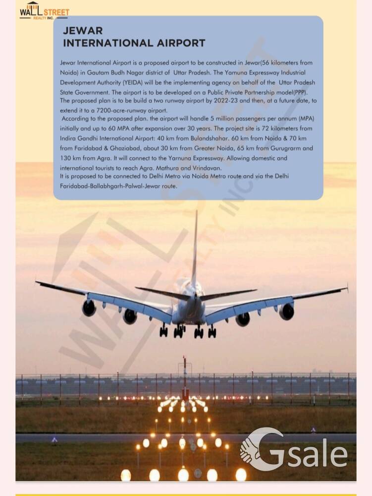APPROVED PLOTS FOR SALE IN YAMUNA EXPRESSWAY NEAR NOIDA INTERNATIONAL AIRPORT