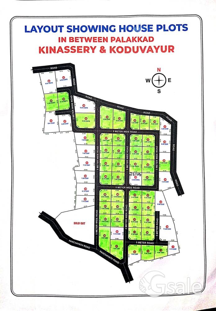 Plot for sale near Kinassery with tremendous offer